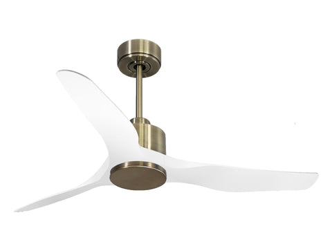 Ventilador de techo Reversible Termostato Wifi Motor DC Techos Inclinados Mando a Distancia Adaptador 2/3 Aspas Hypersilence Memoria 1