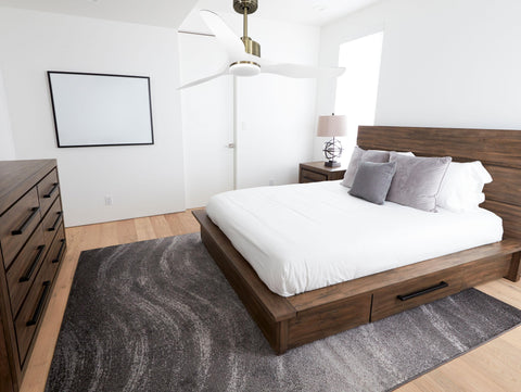 Ventilador de techo Reversible Termostato Dimable Wifi Motor DC Techos Inclinados Mando a Distancia Luz tres tonos Adaptador 2/3 Aspas Hypersilence Memoria 7