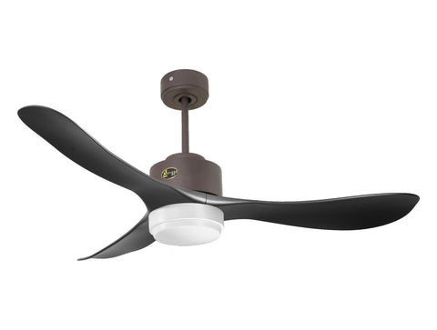 Ventilador de Techo Ultra silencioso de bajo consumo DC TiomanD132C02LED65454