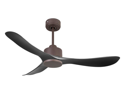 Ventilador de techo Reversible Termostato Wifi Motor DC Techos Inclinados Mando a Distancia Hypersilence Memoria 1