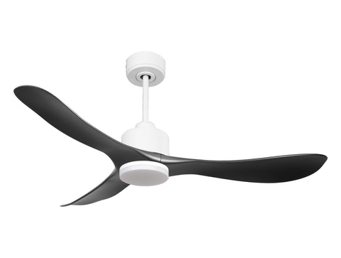 Ventilador de techo Reversible Termostato Dimable Wifi Motor DC Techos Inclinados Mando a Distancia Luz tres tonos Hypersilence Memoria 1