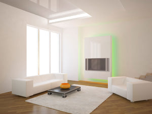 Tira LED verde 3528 SMD de 24W para interiores_2