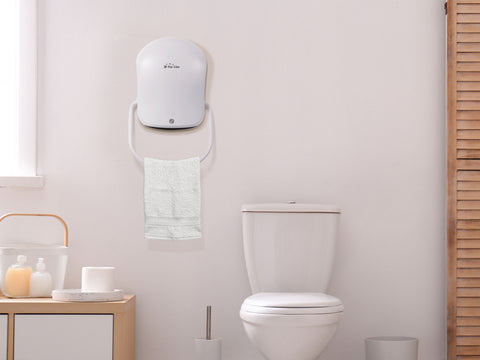 Toallero Eléctrico mural 2000W convector plegable con temporizador