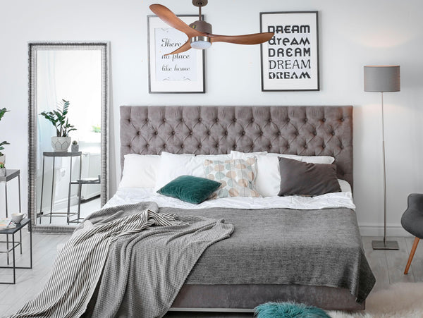 Ventilador de Techo Ultra silencioso de bajo consumo DC TogianD132C02LED65461