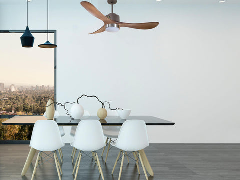 Ventilador de Techo Ultra silencioso de bajo consumo DC TogianD132C02LED65461