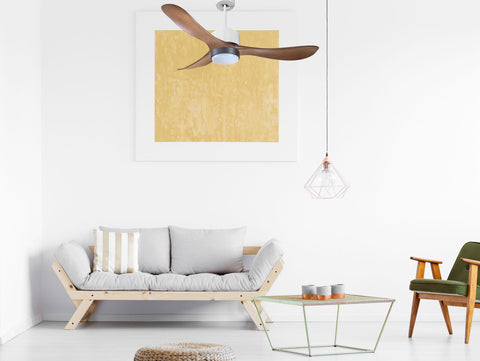 Ventilador de Techo Ultra silencioso de bajo consumo DC TogianD132C02LED66161