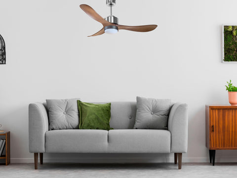 Ventilador de Techo Ultra silencioso de bajo consumo DC TogianD132C02LED66585