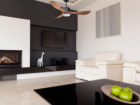 Ventilador de Techo Ultra silencioso de bajo consumo DC TogianD132C02LED67351