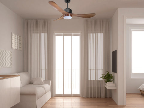 Ventilador de Techo Ultra silencioso de bajo consumo DC TogianD132C02LED67351