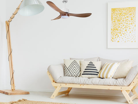 Ventilador de Techo Ultra silencioso de bajo consumo DC TogianD132C02LED69685