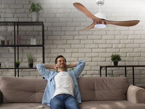 Ventilador de Techo Ultra silencioso de bajo consumo DC TogianD132C02LED69685