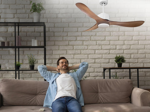 Ventilador de Techo Ultra silencioso de bajo consumo DC TogianD132C02LED69686