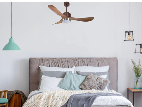 Ventilador de Techo Ultra silencioso de bajo consumo DC TogianD132C02LED70008