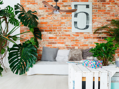 Ventilador de Techo Ultra silencioso de bajo consumo DC TogianD132C02LED70217