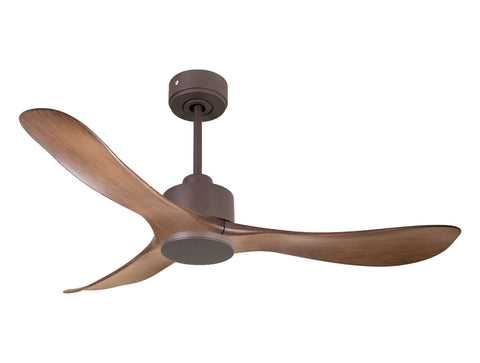 Ventilador de techo Reversible Termostato Wifi Motor DC Techos Inclinados Mando a Distancia Hypersilence Memoria 1