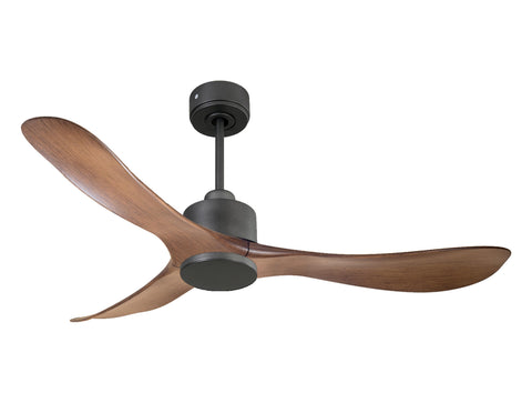 Ventilador de techo Reversible Termostato Wifi Motor DC Techos Inclinados Mando a Distancia Hypersilence Memoria 1