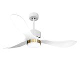 Ventilador de Techo Ultra silencioso de bajo consumo DC TongaD132C02LED66144