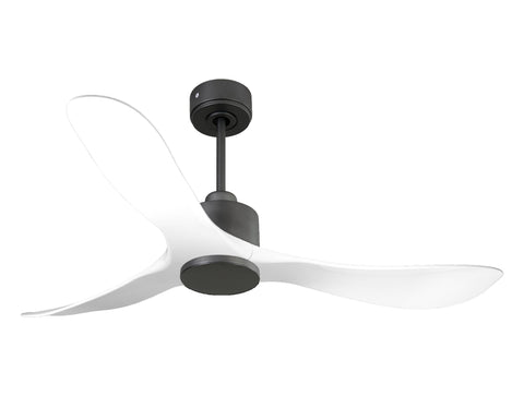 Ventilador de techo Reversible Termostato Wifi Motor DC Techos Inclinados Mando a Distancia Hypersilence Memoria 1
