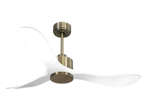 Ventilador de techo Reversible Termostato Wifi Motor DC Techos Inclinados Mando a Distancia Hypersilence Memoria 1