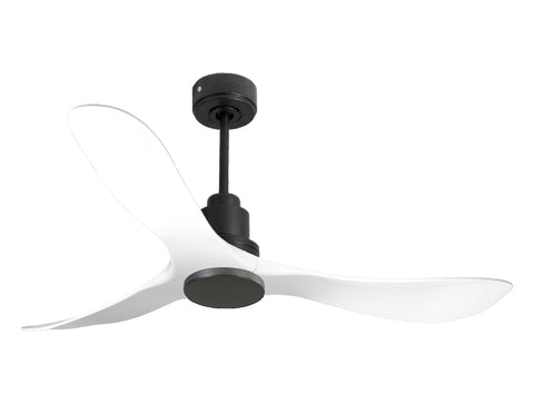 Ventilador de techo Reversible Termostato Wifi Motor DC Techos Inclinados Mando a Distancia Hypersilence Memoria 1