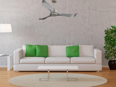 Ventilador de techo Reversible Termostato Wifi Motor DC Techos Inclinados Mando a Distancia Memoria 3