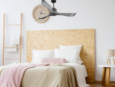 Ventilador de techo Reversible Termostato Wifi Motor DC Techos Inclinados Mando a Distancia Memoria 7