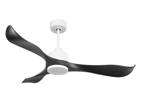 Ventilador de techo Reversible Termostato Wifi Motor DC Techos Inclinados Mando a Distancia Adaptador 2/3 Aspas Hypersilence Memoria 1