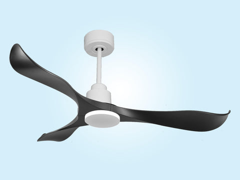 Ventilador de techo Reversible Termostato Wifi Motor DC Techos Inclinados Mando a Distancia Adaptador 2/3 Aspas Hypersilence Memoria 5
