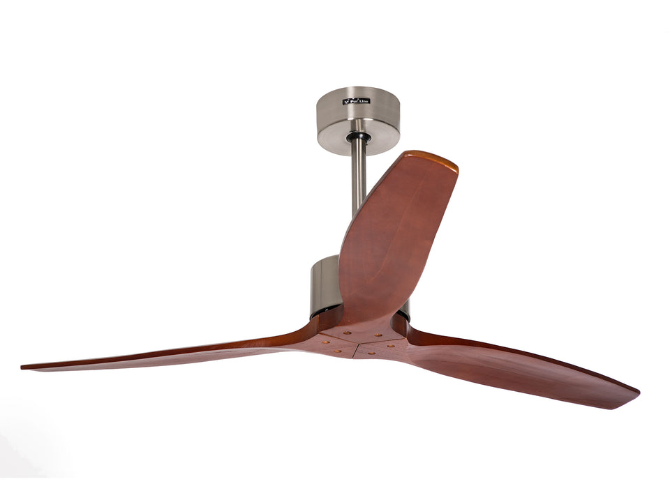 Ventilador de techo 35W reversible y 3 aspas de madera 132 cm