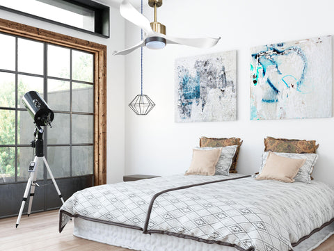 Ventilador de Techo Ultra silencioso de bajo consumo DC VirginD132C02LED65788