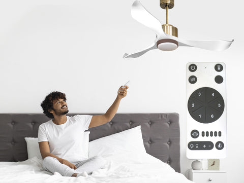 Ventilador de Techo Ultra silencioso de bajo consumo DC VirginD132C02LED65791