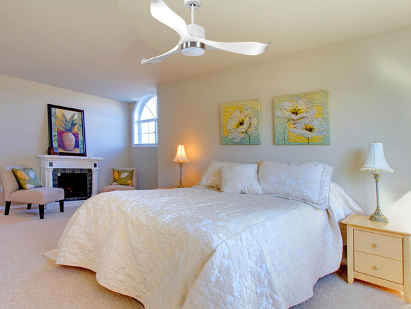 Ventilador de Techo Ultra silencioso de bajo consumo DC VirginD132C02LED66124