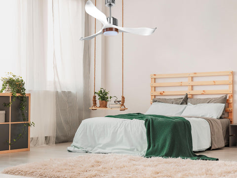 Ventilador de Techo Ultra silencioso de bajo consumo DC VirginD132C02LED66528