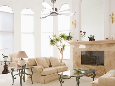 Ventilador de Techo Ultra silencioso de bajo consumo DC VirginD132C02LED66531