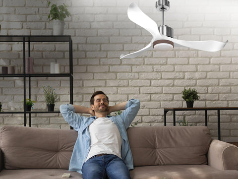 Ventilador de Techo Ultra silencioso de bajo consumo DC VirginD132C02LED66531