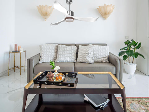 Ventilador de Techo Ultra silencioso de bajo consumo DC VirginD132C02LED66531