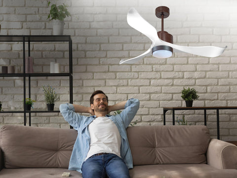 Ventilador de Techo Ultra silencioso de bajo consumo DC VirginD132C02LED66934