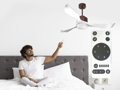 Ventilador de Techo Ultra silencioso de bajo consumo DC VirginD132C02LED66938