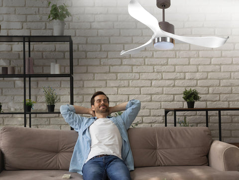 Ventilador de Techo Ultra silencioso de bajo consumo DC VirginD132C02LED67849