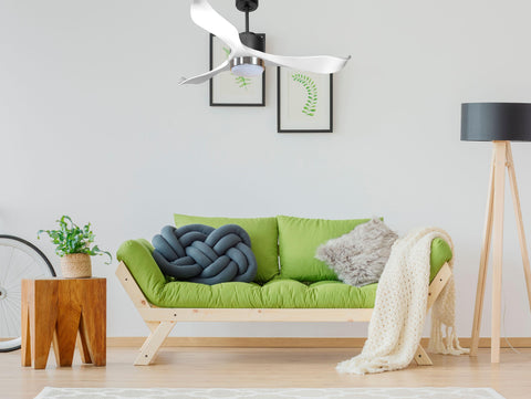 Ventilador de Techo Ultra silencioso de bajo consumo DC VirginD132C02LED70181