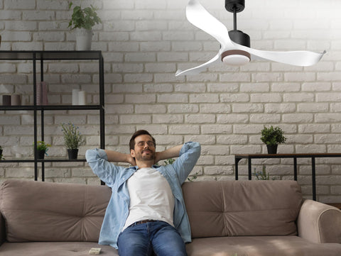 Ventilador de Techo Ultra silencioso de bajo consumo DC VirginD132C02LED70182