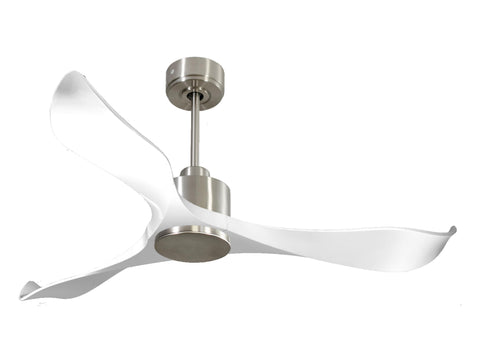 Ventilador de techo Reversible Termostato Wifi Motor DC Techos Inclinados Mando a Distancia Adaptador 2/3 Aspas Hypersilence Memoria 1