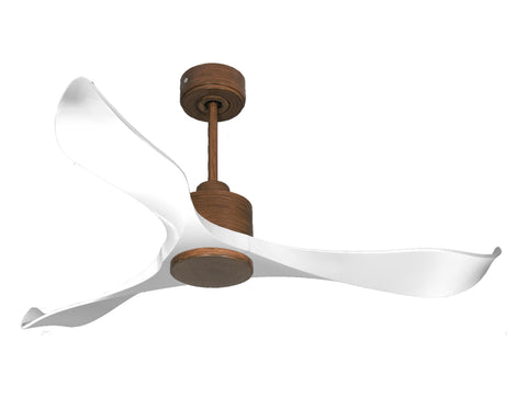 Ventilador de techo Reversible Termostato Wifi Motor DC Techos Inclinados Mando a Distancia Adaptador 2/3 Aspas Hypersilence Memoria 1