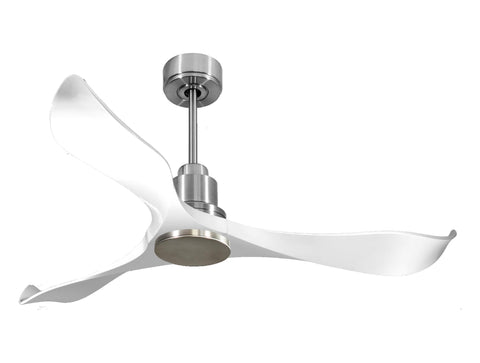 Ventilador de techo Reversible Termostato Wifi Motor DC Techos Inclinados Mando a Distancia Adaptador 2/3 Aspas Hypersilence Memoria 1