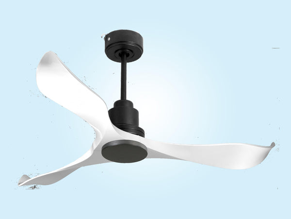 Ventilador de techo Reversible Termostato Wifi Motor DC Techos Inclinados Mando a Distancia Adaptador 2/3 Aspas Hypersilence Memoria 2