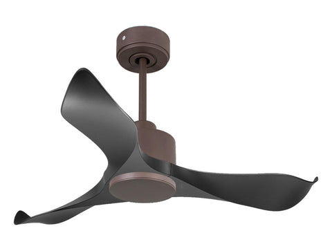 Ventilador de techo Reversible Termostato Wifi Motor DC Techos Inclinados Mando a Distancia Adaptador 2/3 Aspas Hypersilence Memoria 1