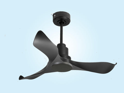 Ventilador de techo Reversible Termostato Wifi Motor DC Techos Inclinados Mando a Distancia Adaptador 2/3 Aspas Hypersilence Memoria 2
