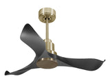 Ventilador de techo Reversible Termostato Wifi Motor DC Techos Inclinados Mando a Distancia Adaptador 2/3 Aspas Hypersilence Memoria