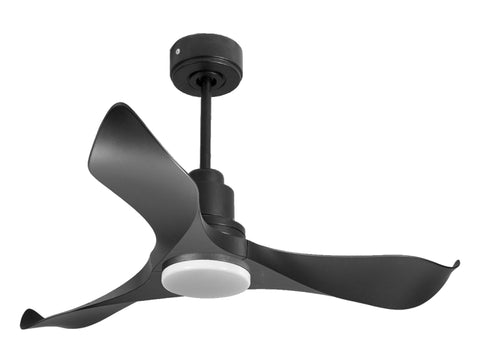 Ventilador de techo Reversible Termostato Dimable Wifi Motor DC Techos Inclinados Mando a Distancia Luz tres tonos Adaptador 2/3 Aspas Hypersilence Memoria 1