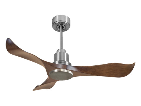 Ventilador de techo Reversible Termostato Wifi Motor DC Techos Inclinados Mando a Distancia Adaptador 2/3 Aspas Hypersilence Memoria 1